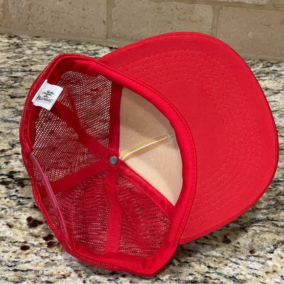 Vintage 80’s Rainbow Apple Computer TASSCC Rope Trucker Hat SnapBack EUC - Picture 7 of 12